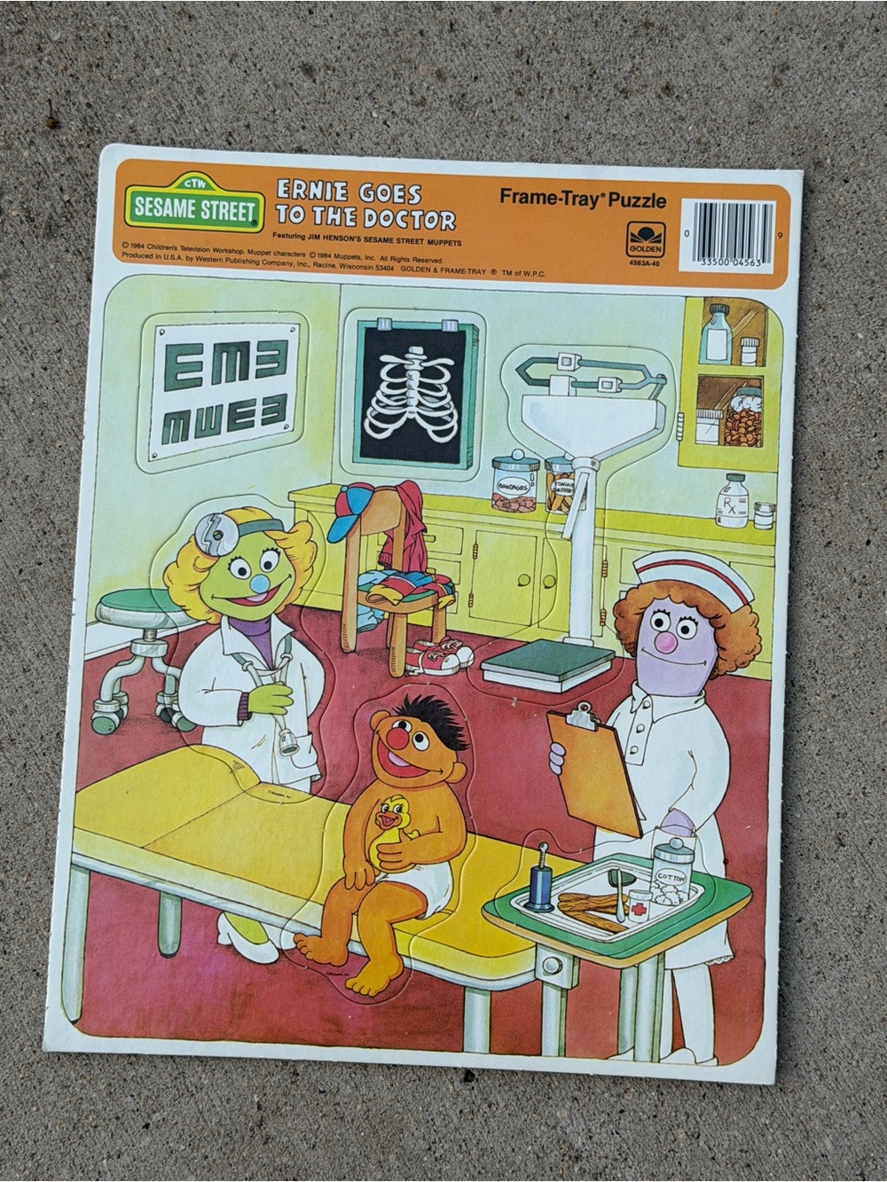 Sesame Street 'Ernie Goes to the Doctor' Puzzle